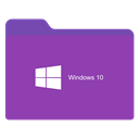 folder ligth purple  w 10 icon